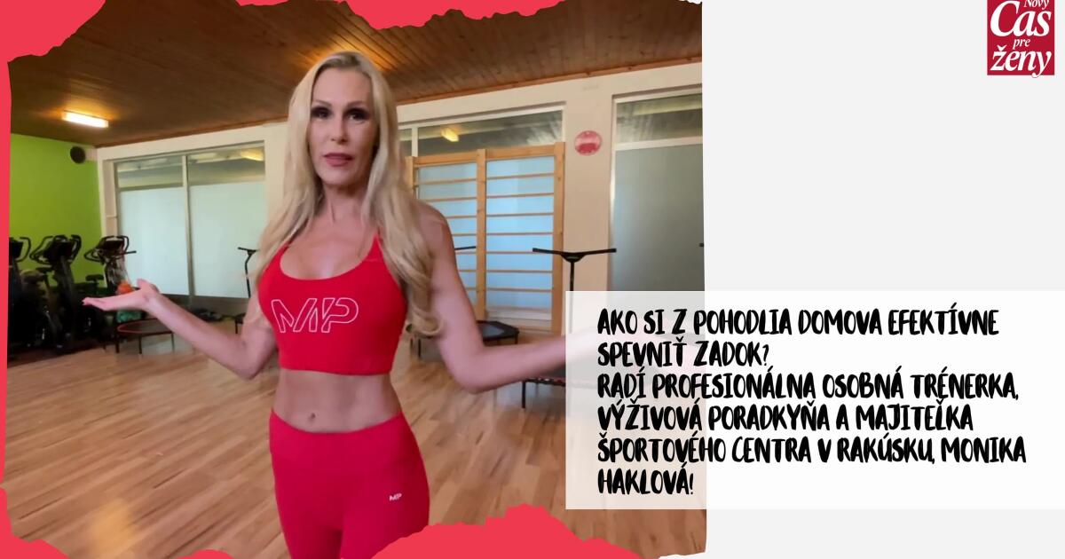 Ako si z pohodlia domova efektívne spevniť ZADOK Poradí vám profi