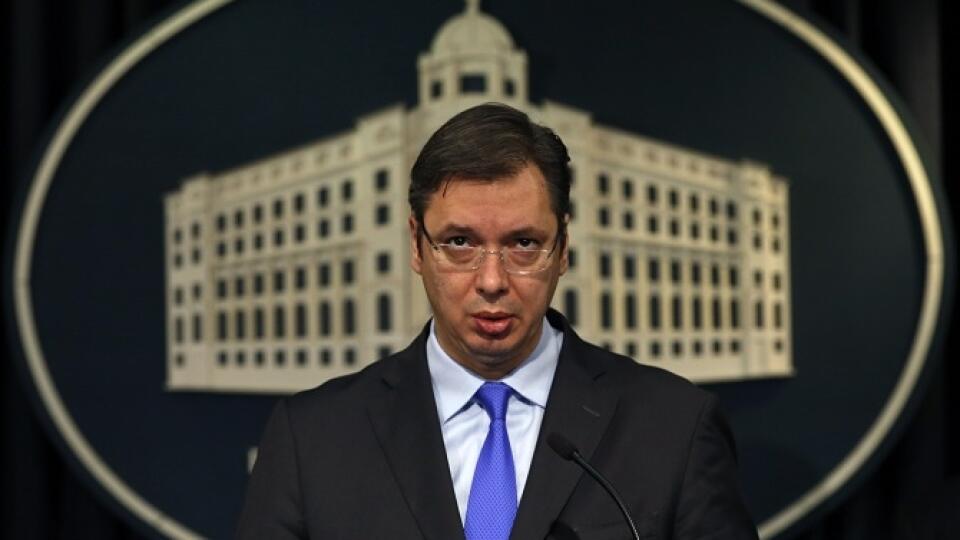 Srbský prezident Aleksandar Vučič