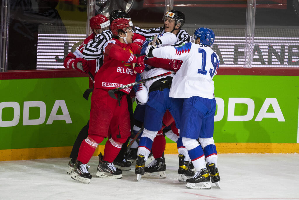 Slováci sa s Bielorusmi stretli aj na Majstrovstvách sveta 2021 v Rige.