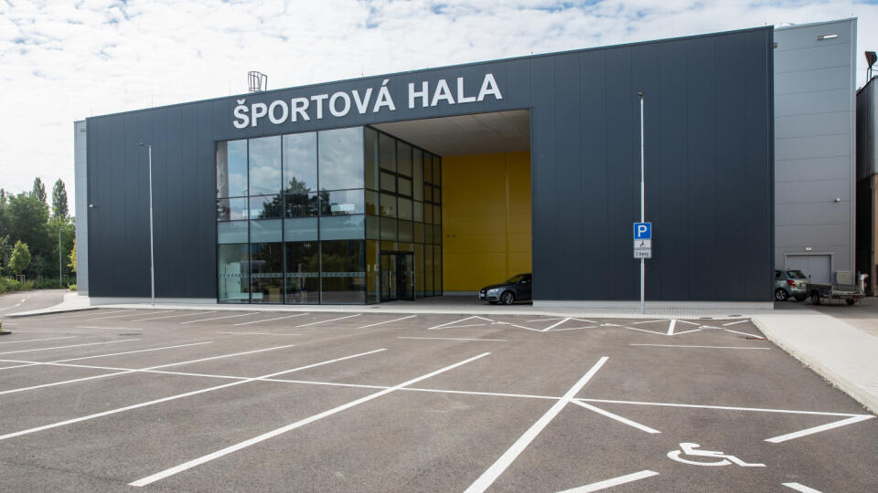 Nová hádzanárska hala na Junáckej ulici pri Poluse