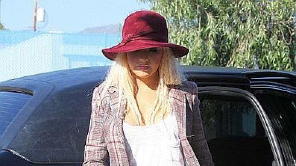 Christina Aguilera zabudla, že pribrala.