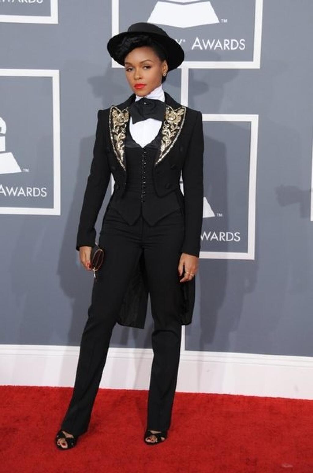 Speváčka Janelle Monáe miluje maskulínne prvky v stylingu.