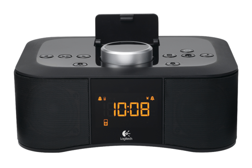 Clock Radio Dock: iPhone na nočnom stolíku