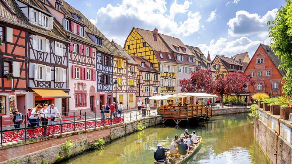 Old city of Colmar, France 