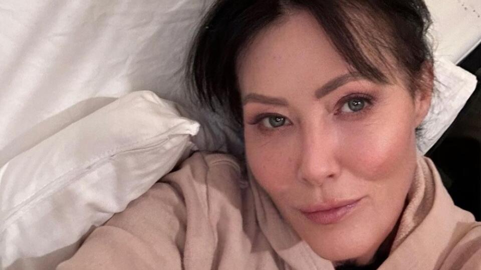 Shannen Doherty vyzerá unavene...