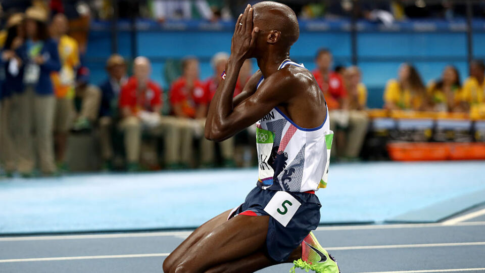 Britský atlét Mo Farah