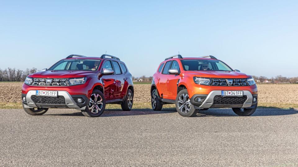 Porovnávací test Dacia Duster