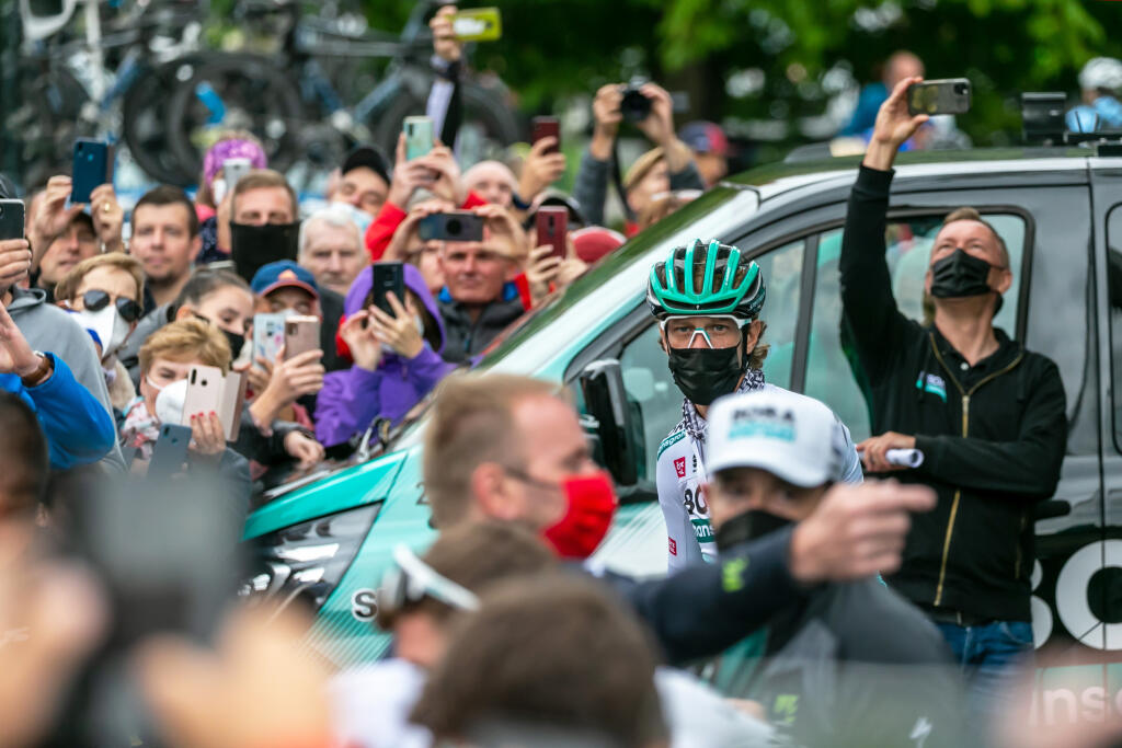 Na snímke je Daniel Oss na štarte štvrtej etapy cyklistických pretekov Okolo Slovenska.