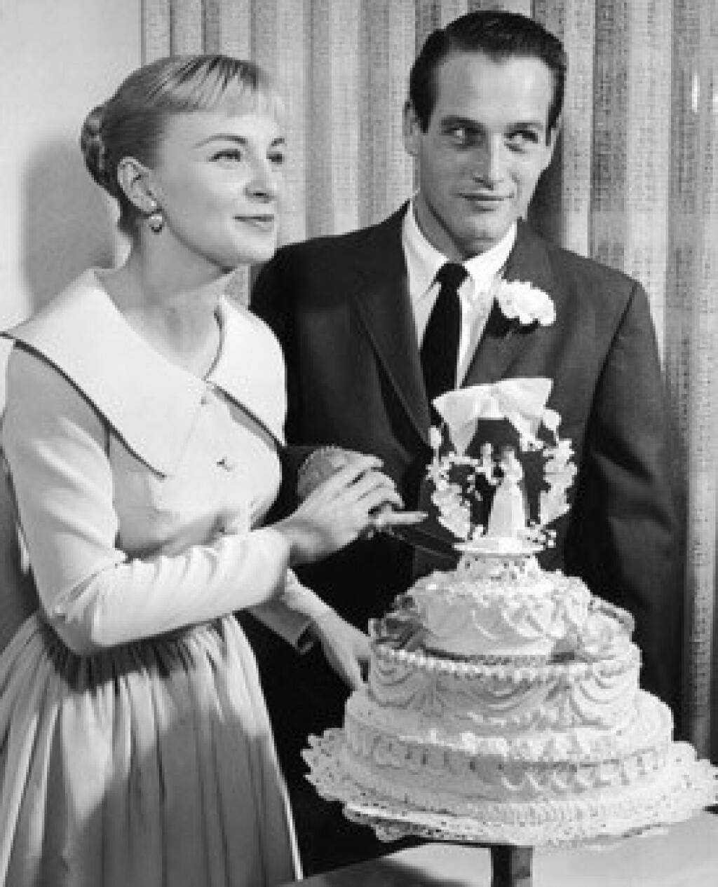 Paul Newmann a Joanne Woodward sa brali v roku 1958.
