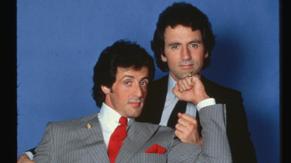 Frank and Sylvester Stallone