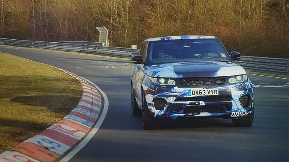 Najrýchlejším SUV na Nürburgring je Range Rover