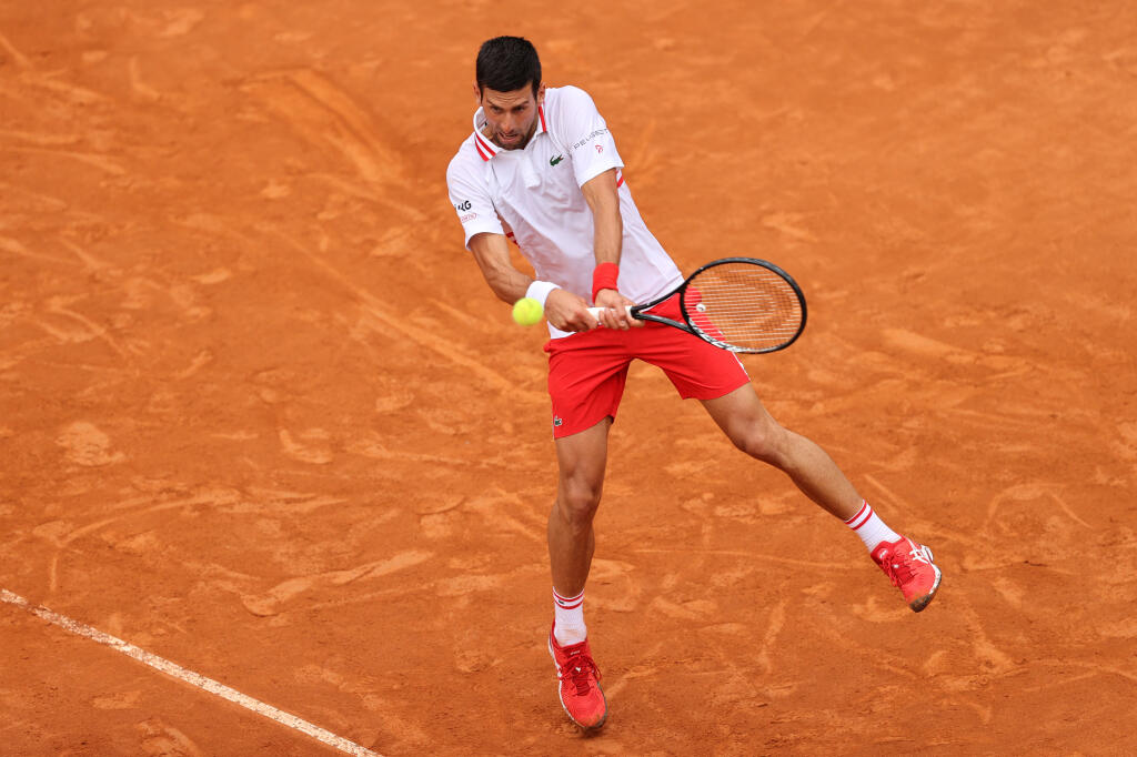 Novak Djokovič na turnaji v Ríme.