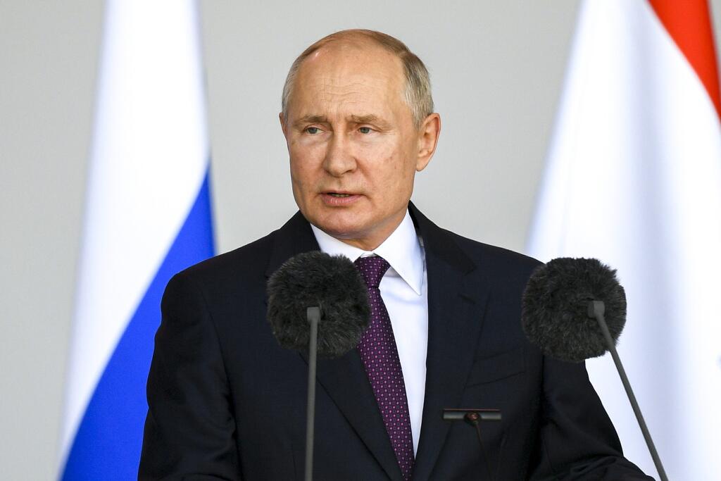 JB 1 Alabino - Ruský prezident Vladimir Putin FOTO TASR/AP