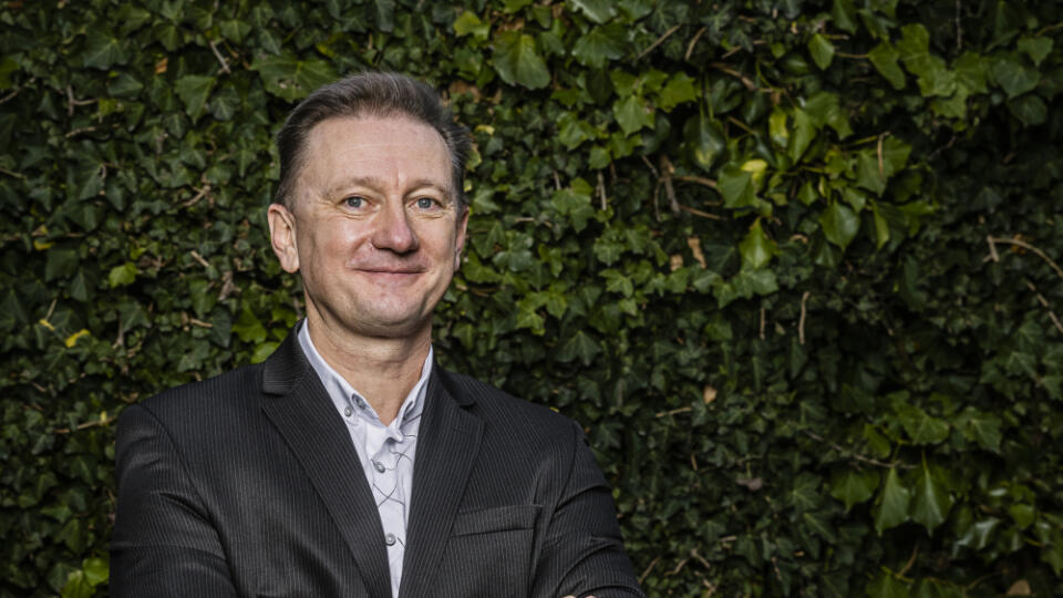 Na snímke riaditeľ Asociácie obchodníkov s cennými papiermi, Róbert Kopál.