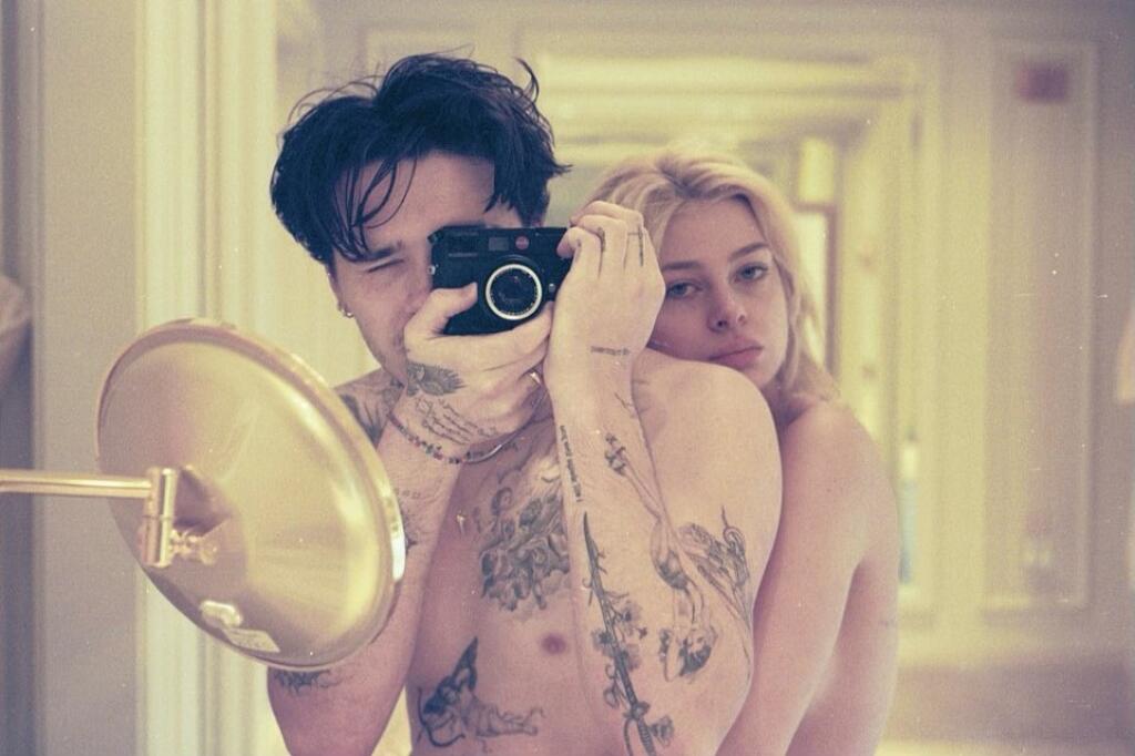 Populárny párik Brooklyn Beckham a Nicole Peltzová si dali odvážne fotenie.