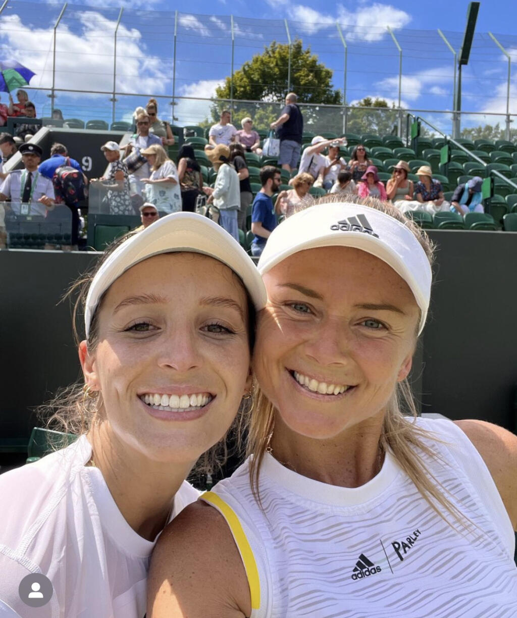 Hantuchová si uživala Wimbledon plnými dúškami a v spoločnosti tenisových legiend.