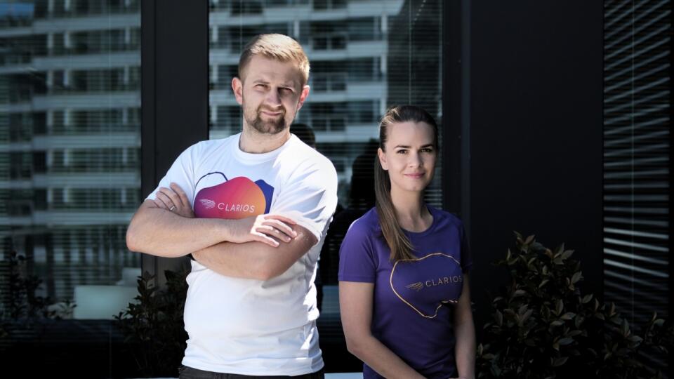 Viera Halászová a David Dunčko z Clarios Slovakia