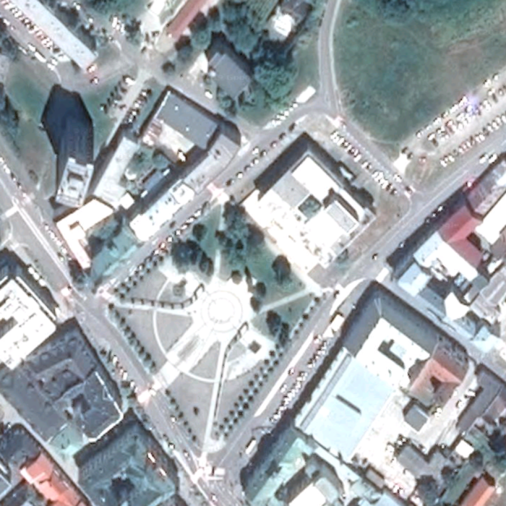 Levice - Námestie Hrdinov.