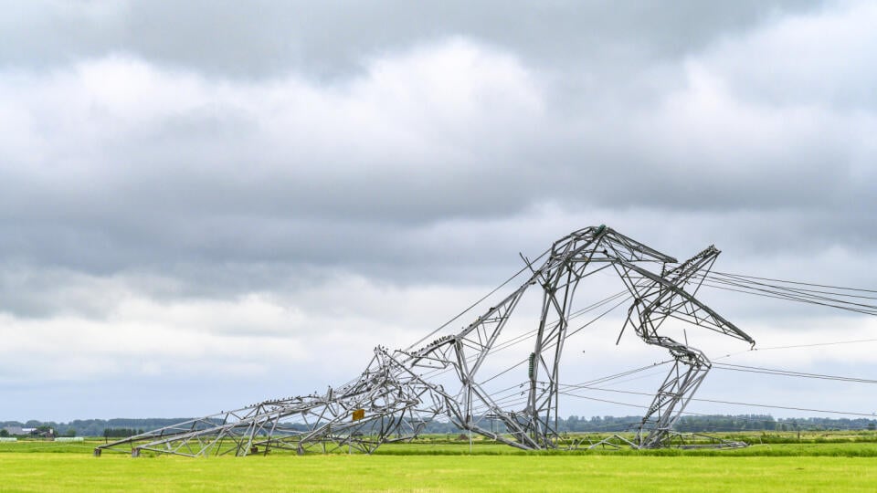 Summer storm aftermath in Kampen and Oosterwolde