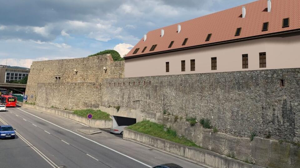 Esterházyho palác v centre hlavného mesta