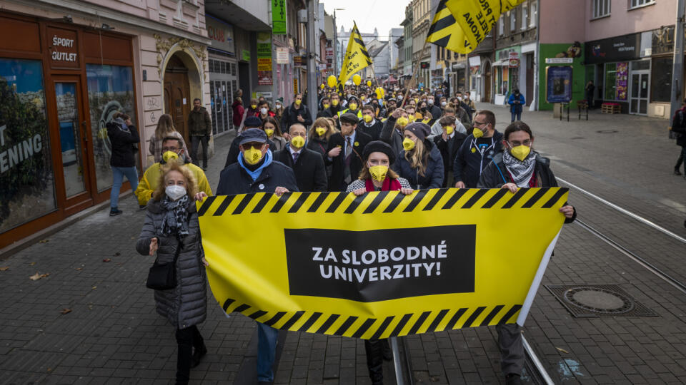 Zodpovedný protest za slobodné univerzity v Bratislave