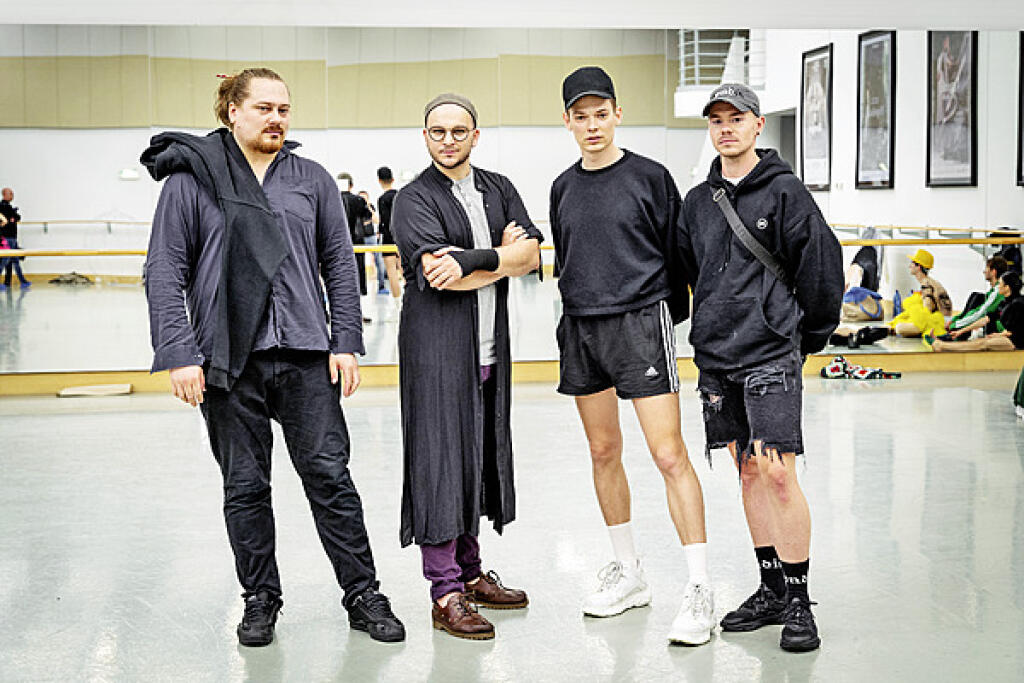 Dizajnéri Boris Hanečka, Martin Hrča, Lukáš Krnáč, Pavol Dendis