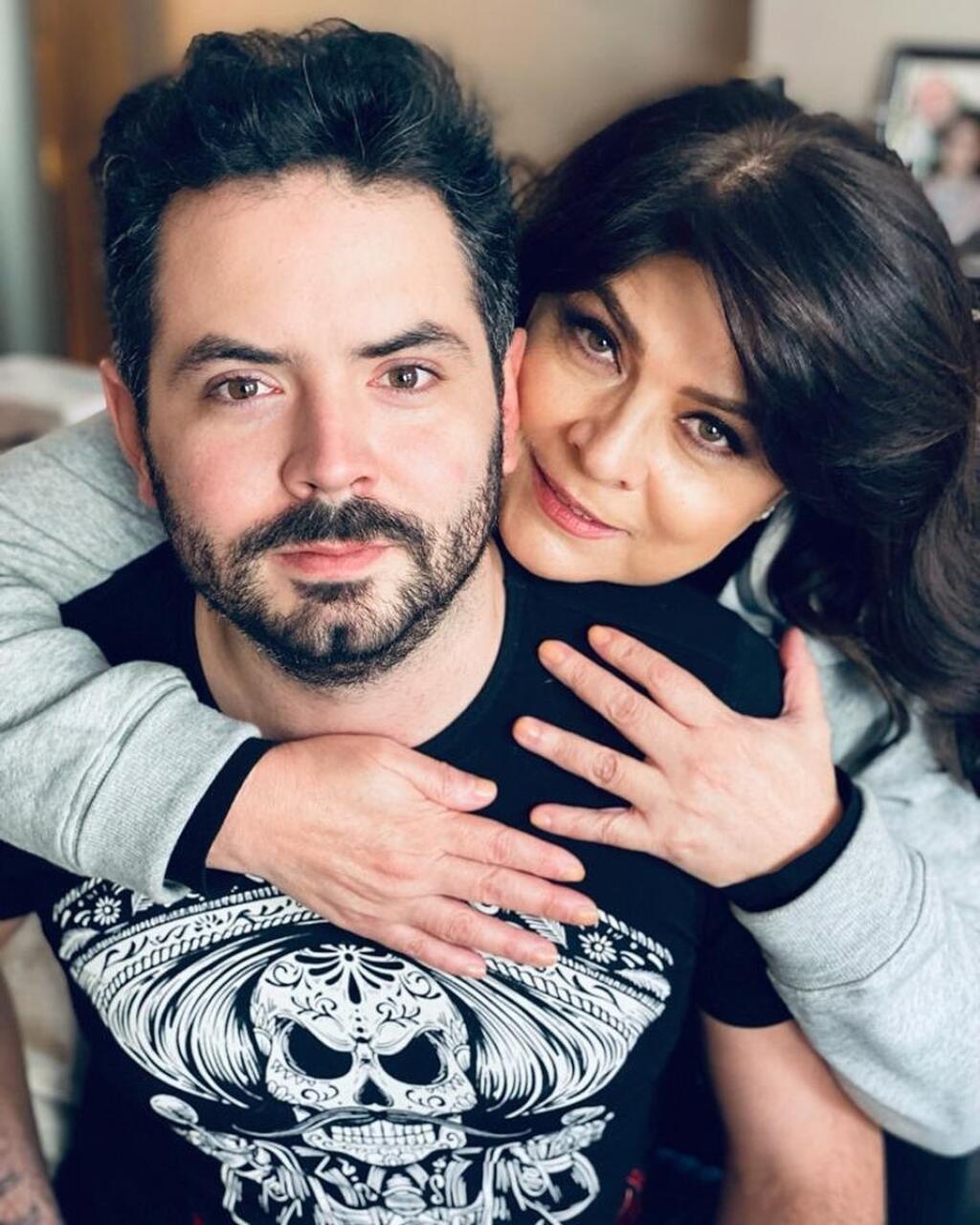 Victoria Ruffo s najstarším synom Jose Eduardom.
