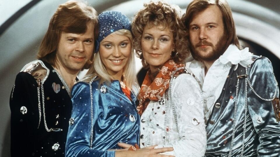 THIS IS ABBA'S ABBA group many remember (from left) Björn, Agnetha, Frida, and Benny.