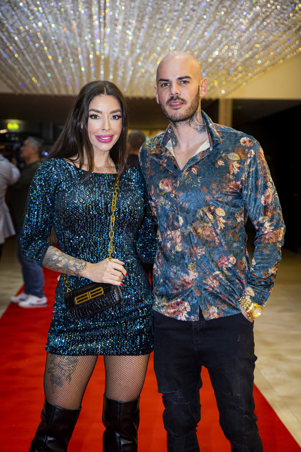 Na snímke Michael Švehla s manželkou Júliou počas párty pri príležitosti 20. výročia založenia pánskeho mesačníka BREJK.