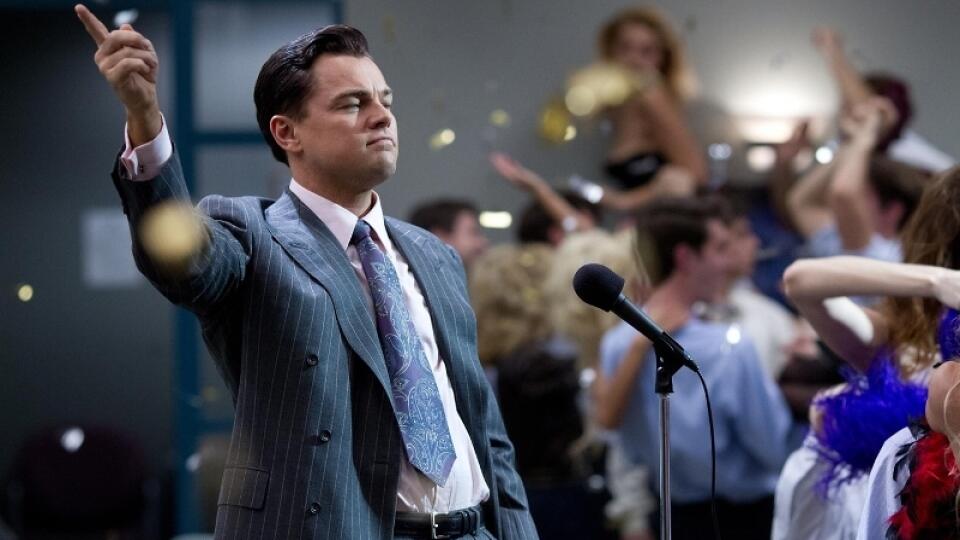 Vlk z Wall Street: Leonardo DiCaprio je za úlohu skazeného makléra nominovaný na Oscara.