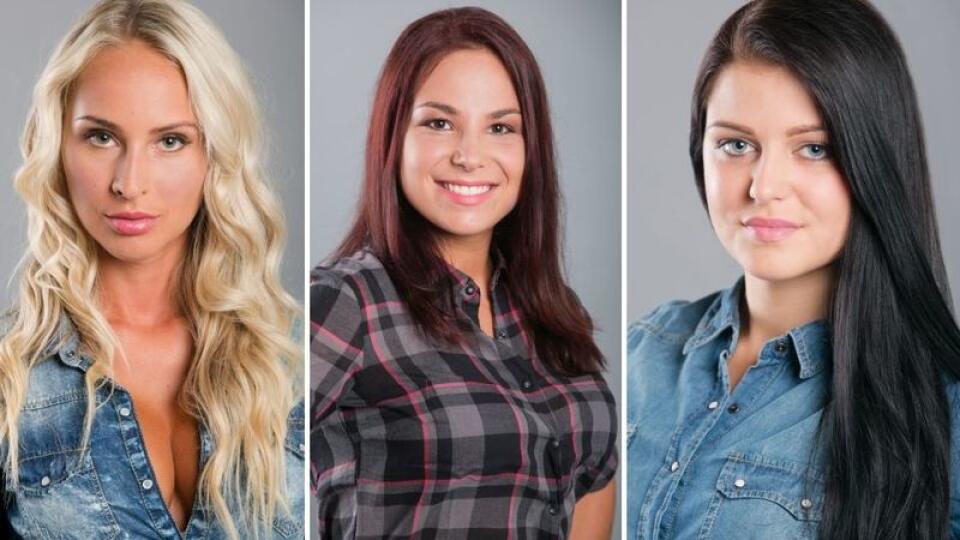 Na snímke zľava: Lucia Mokráňová, Lenka Hrčková a Anna Koleňáková.