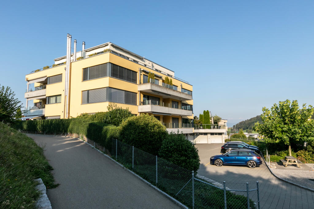 Na snímke byt švajčiarskej tenistky Belindy Benčičovej vo Wollerau.