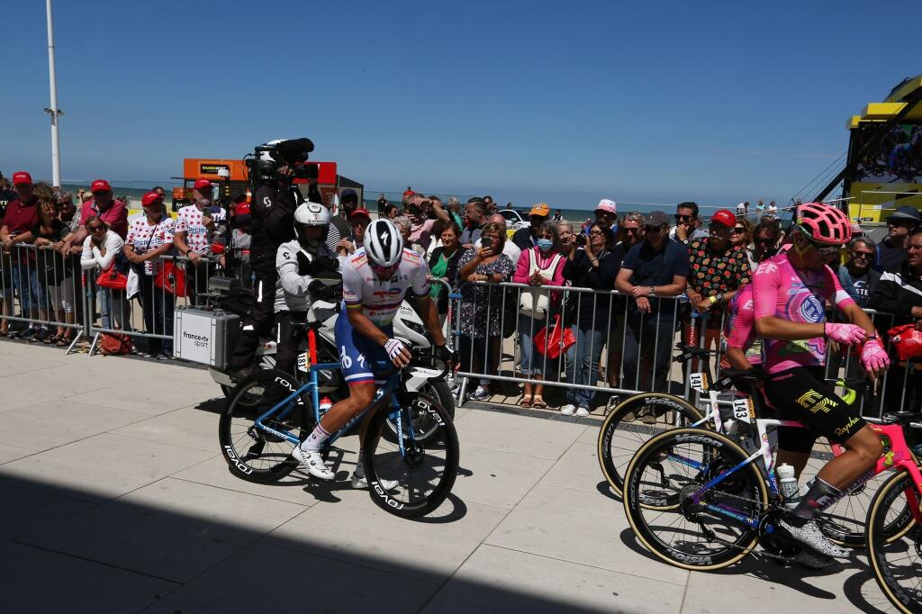 Peter Sagan pred štartom utorkovej 4. etapy.