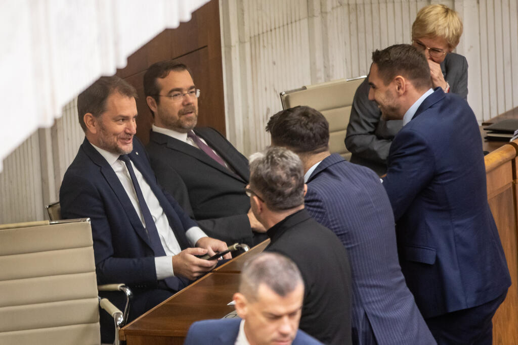 Igor Matovič ako poslanec NRSR.
