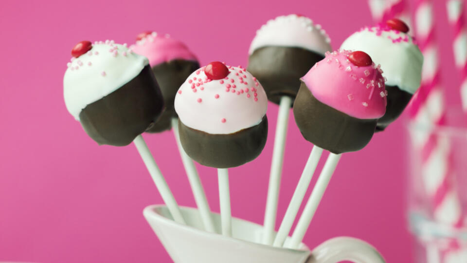 Koláčiky na paličke - cake pops