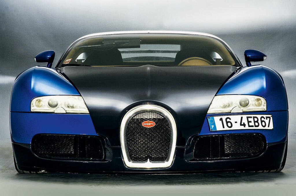 Aj exteriérom Bugatti Veyron sa začala Kabaňova kariéra v roku 2003.