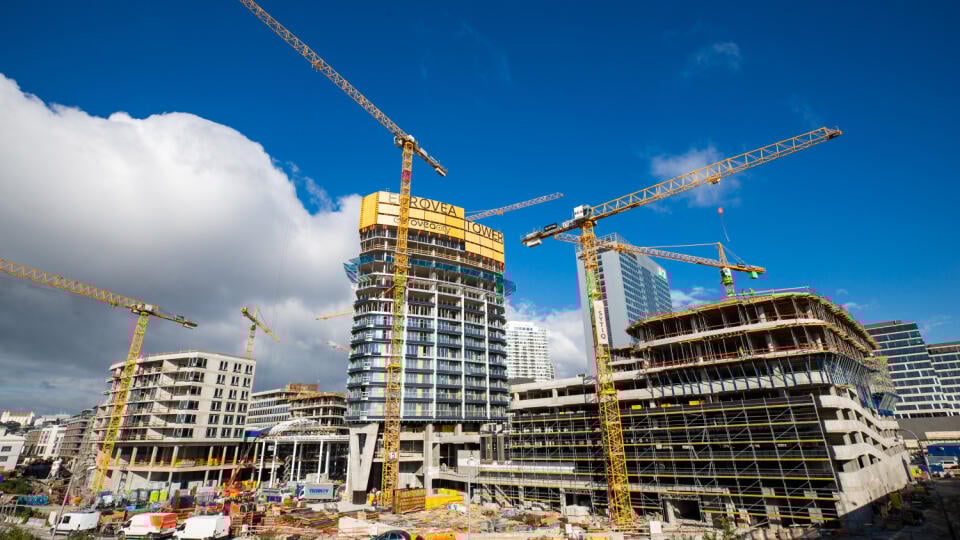 Rozostavaný projekt rozšírenia nákupného centra Eurovea pod názvom