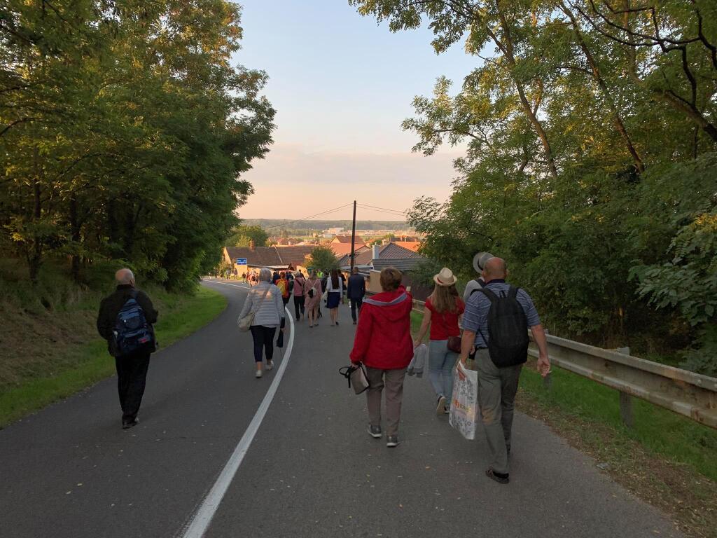 People have to go to Šaštín from the surrounding villages, where there are parking lots.