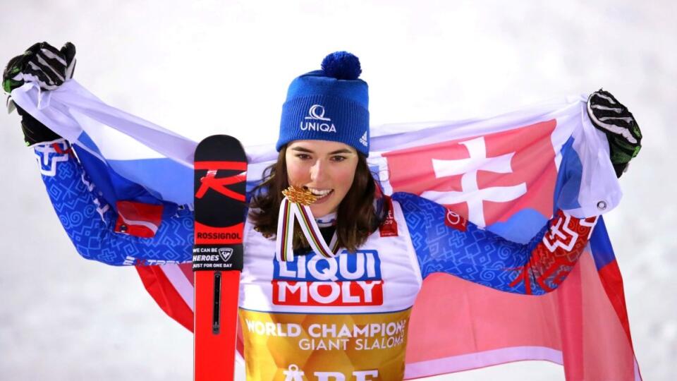 Petra Vlhová sa na Majstrovstvách sveta v alpskom lyžovaní v Aare 2019 stala majsterkou sveta v obrovskom slalome.