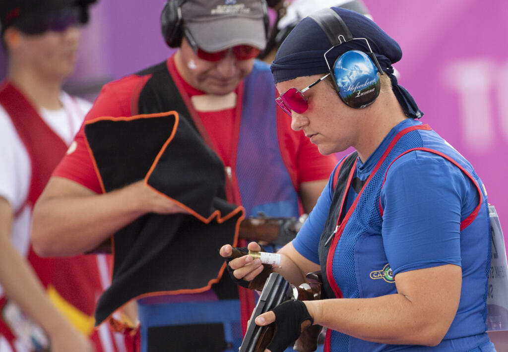 Spolu s Erikom Vargom však prehrali v súboji o bronz v mix trape s americkým tandemom Madelynn Ann Bernauová, Brian Borrows až v dodatkovom rozstrele.