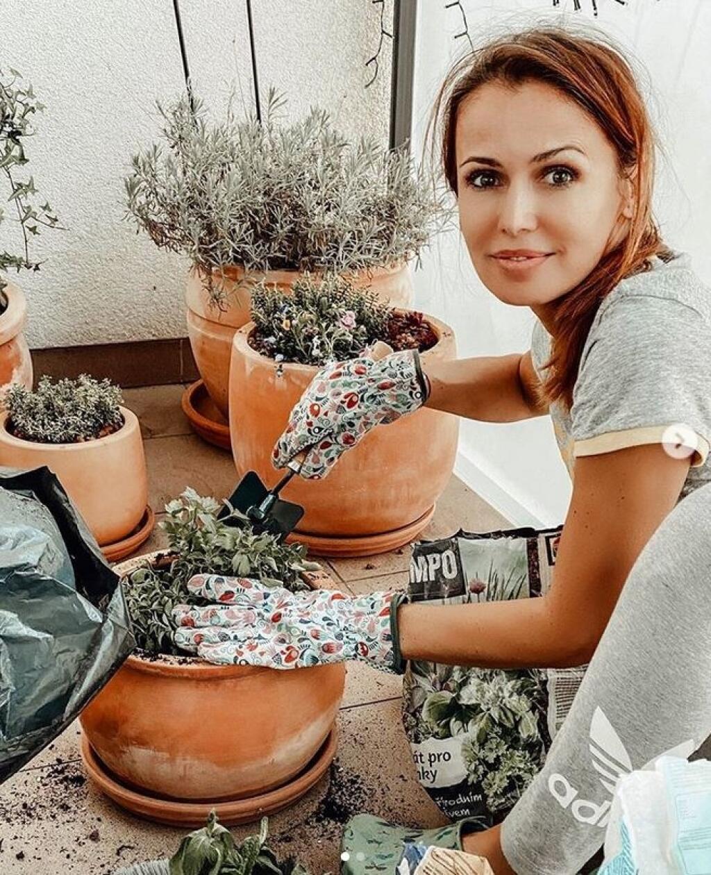 Moderátorka Lenka Šóošová ukázala balkón a svoje nové hobby.