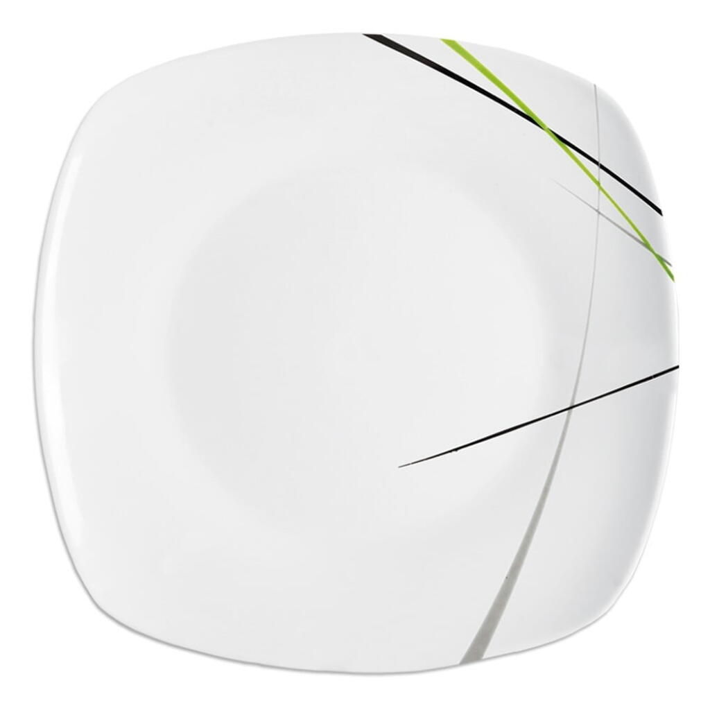 Porcelánový tanier Orion Green, www.bonami.sk, 4,49 €