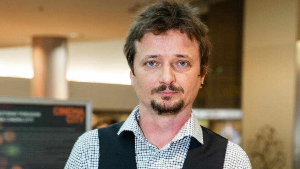 Premiéra slovenského filmu "Sviňa" v jednom z bratislavských nákupných centier. Na snímke Dano Heriban.