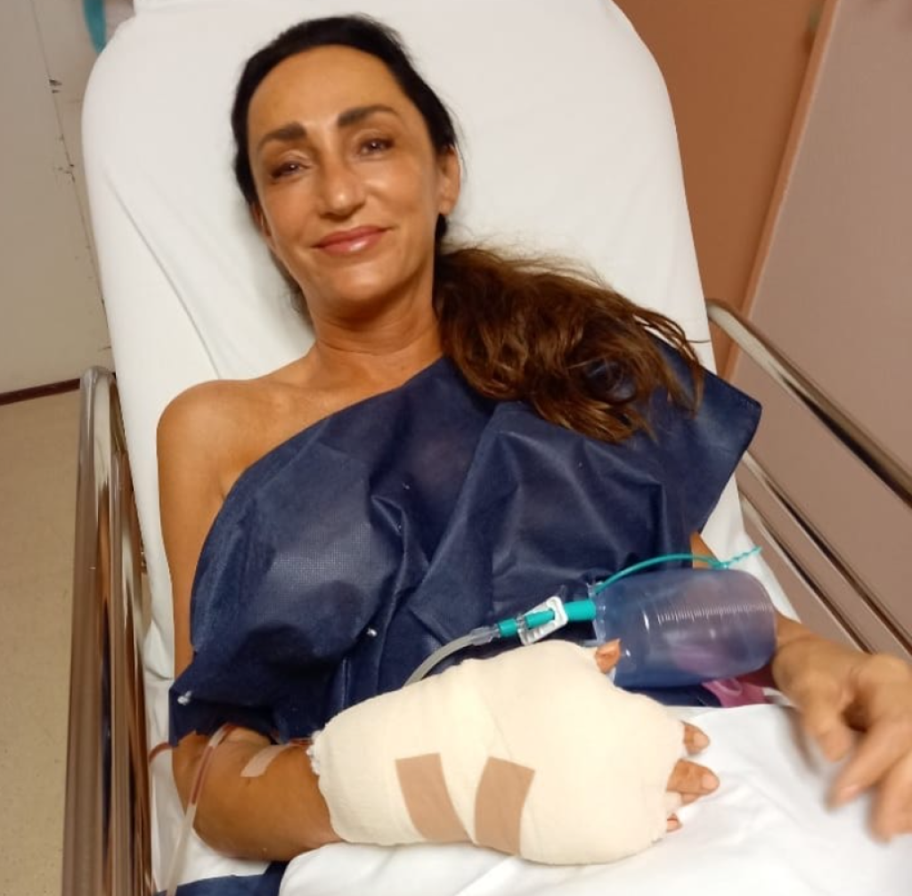 Sisa Sklovská pred pár dňami absolvovala operáciu druhej ruky