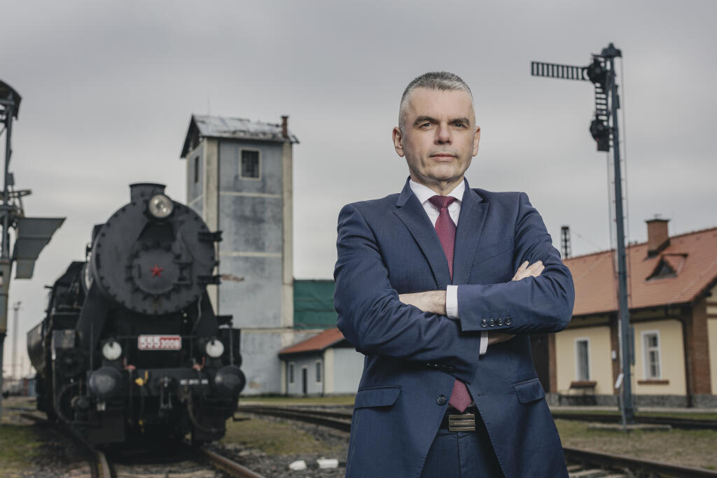 Na snímke Jaroslav Kmeť, slovenský manažér, odborník v oblasti informačných technológií a súčasný štátny tajomník Ministerstva dopravy a výstavby Slovenskej republiky.