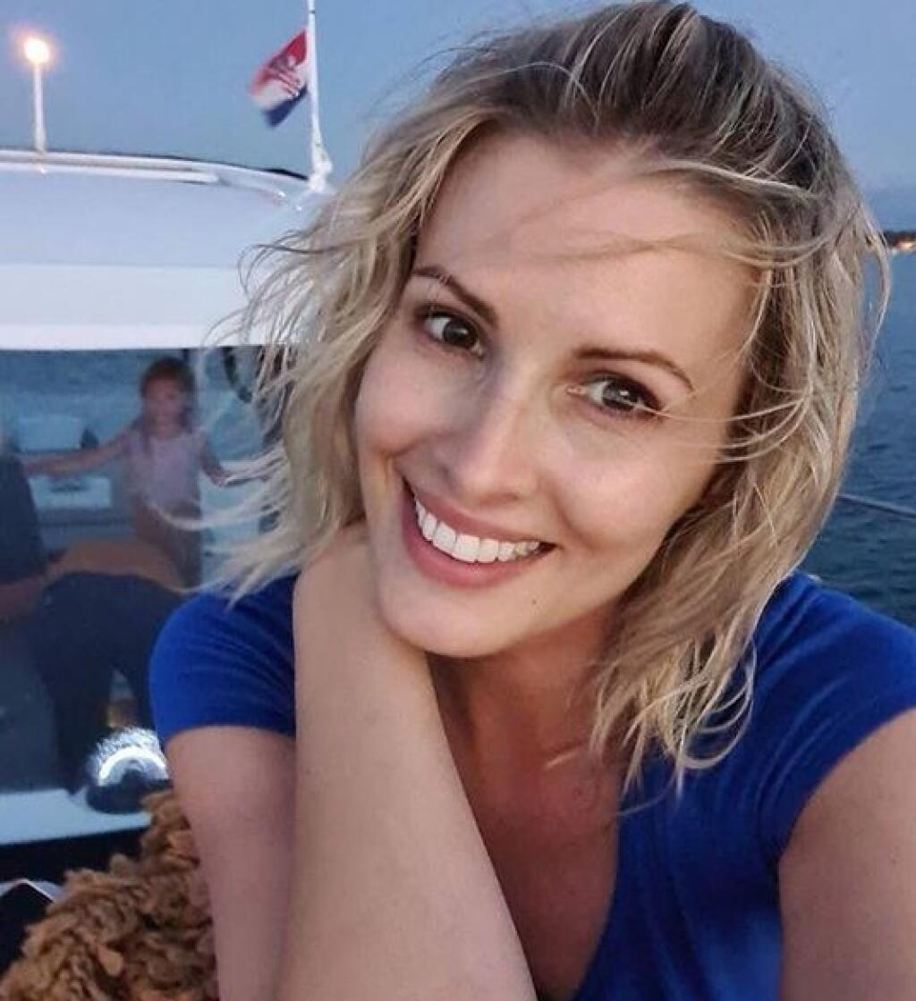 Miriam Kalisová na dovolenke v Chorvátsku.