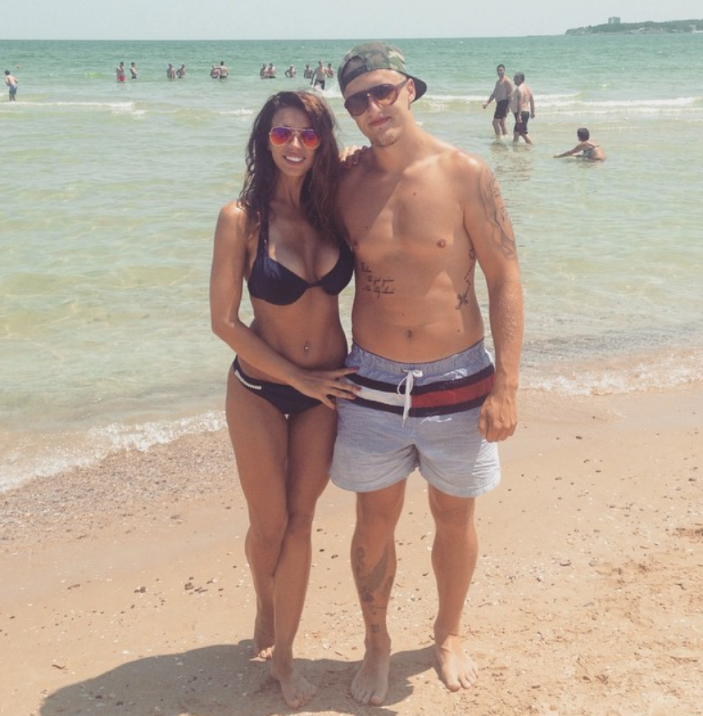 Opora Zvolena útočníka Radovan Puliš sa môže pochváliť sexi manželkou Martinou.