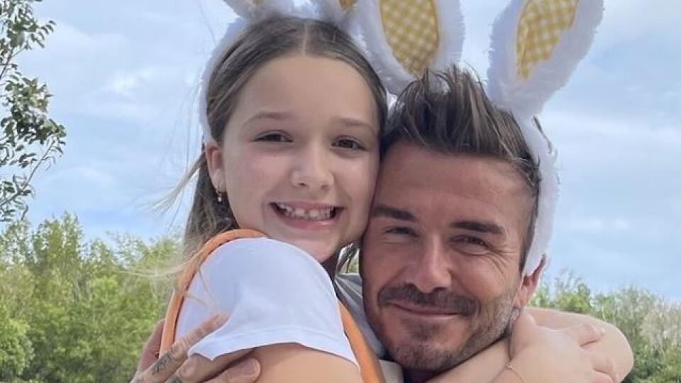 David Beckham s dcérou.