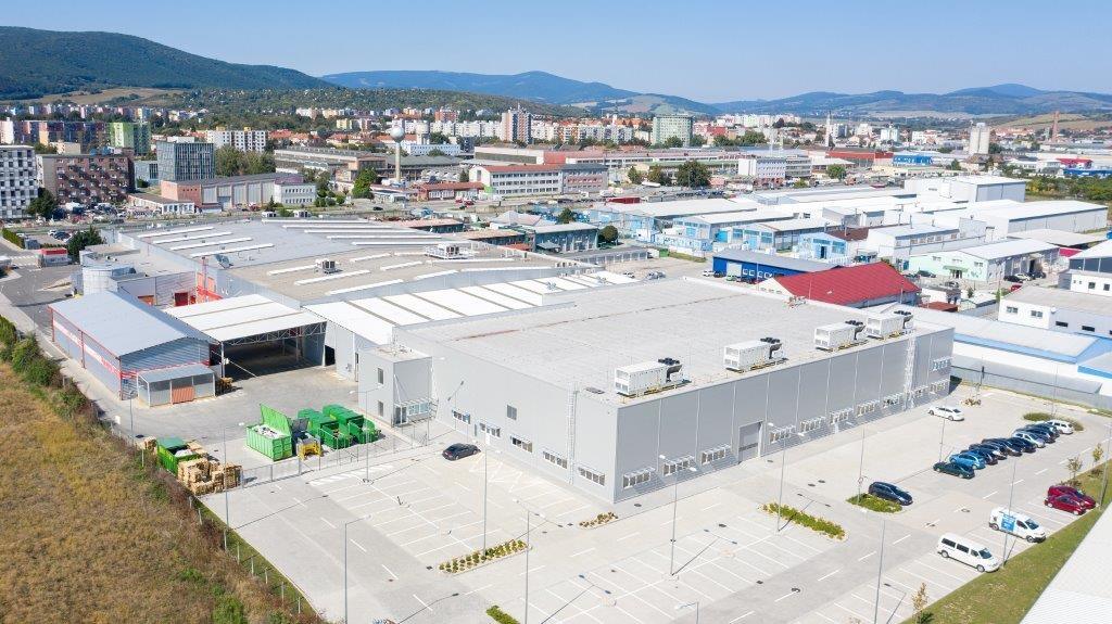 Nová hala CTP v Novom Meste nad Váhom.