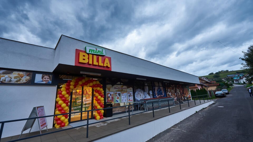 Billa nová predajňa vo Valaskom